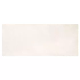  Mű Nyúl Szőr Szőnyeg Fehér 80 x 200 cm Poliészter