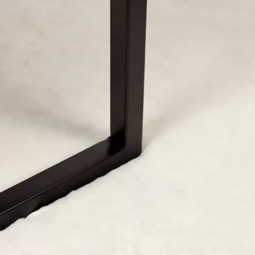  Mű Nyúl Szőr Szőnyeg Fehér 80 x 200 cm Poliészter