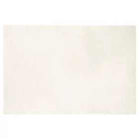  Mű Nyúl Szőr Szőnyeg Fehér 120 x 170 cm Poliészter