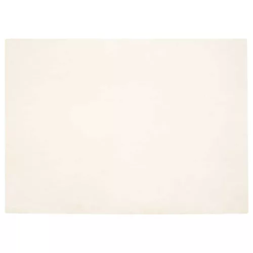  Mű Nyúl Szőr Szőnyeg Fehér 200 x 280 cm Poliészter