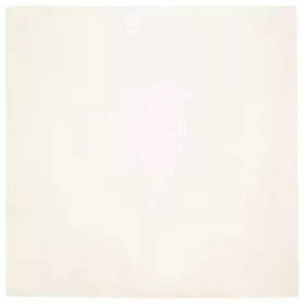  Mű Nyúl Szőr Szőnyeg Fehér 200 x 200 cm Poliészter
