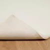  Mű Nyúl Szőr Szőnyeg Fehér 240 x 240 cm Poliészter