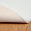  Mű Nyúl Szőr Szőnyeg Olite Fehér Ø 80 cm Poliészter