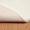  Mű Nyúl Szőr Szőnyeg Fehér Ø 200 cm Poliészter