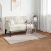  Mű Nyúl Szőr Szőnyeg Olite Bézs 60 x 110 cm Poliészter