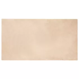  Mű Nyúl Szőr Szőnyeg Bézs 80 x 150 cm Poliészter