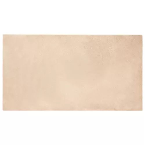 Mű Nyúl Szőr Szőnyeg Bézs 80 x 150 cm Poliészter
