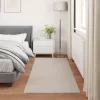  Mű Nyúl Szőr Szőnyeg Olite Bézs 100 x 200 cm Poliészter