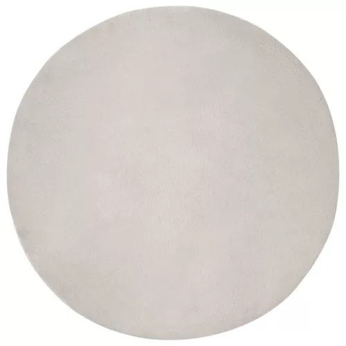  Mű Nyúl Szőr Szőnyeg Olite Bézs Ø 80 cm Poliészter