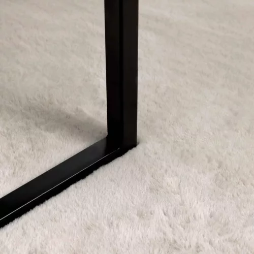  Mű Nyúl Szőr Szőnyeg Olite Bézs 80 x 120 cm Poliészter