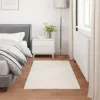  Mű Nyúl Szőr Szőnyeg Olite Krém 60 x 110 cm Poliészter