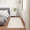  Mű Nyúl Szőr Szőnyeg Olite Krém 100 x 200 cm Poliészter