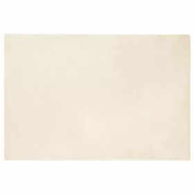  Mű Nyúl Szőr Szőnyeg Krém 120 x 170 cm Poliészter