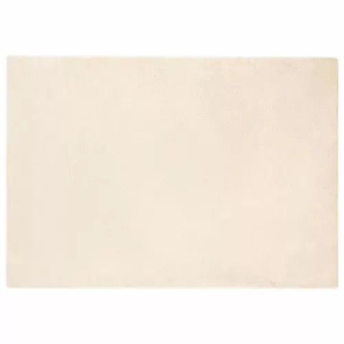  Mű Nyúl Szőr Szőnyeg Krém 140 x 200 cm Poliészter