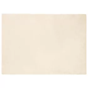  Mű Nyúl Szőr Szőnyeg Krém 200 x 280 cm Poliészter