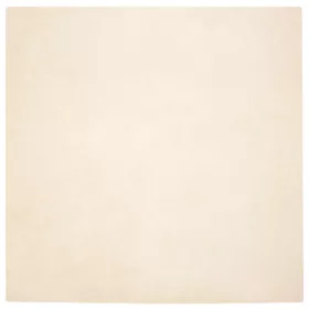  Mű Nyúl Szőr Szőnyeg Krém 240 x 240 cm Poliészter
