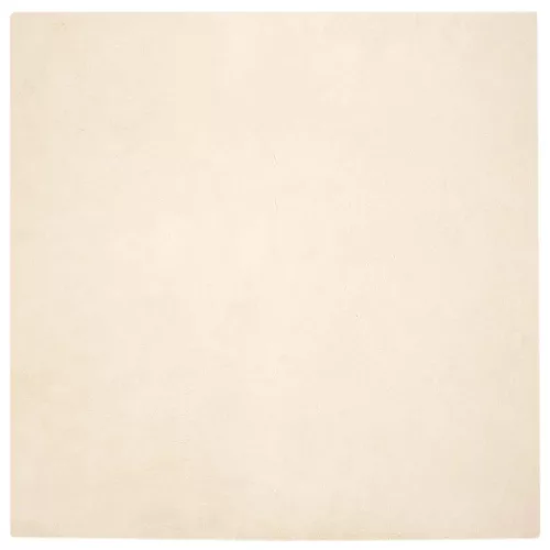  Mű Nyúl Szőr Szőnyeg Krém 240 x 240 cm Poliészter