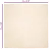  Mű Nyúl Szőr Szőnyeg Krém 240 x 240 cm Poliészter