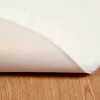  Mű Nyúl Szőr Szőnyeg Olite Krém Ø 80 cm Poliészter