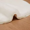  Mű Nyúl Szőr Szőnyeg Olite Krém 60 x 90 cm Poliészter