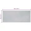  Mű Nyúl Szőr Szőnyeg Szürke 80 x 200 cm Poliészter