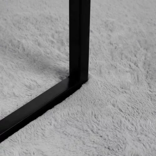  Mű Nyúl Szőr Szőnyeg Olite Szürke 100 x 200 cm Poliészter