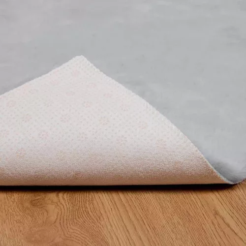  Mű Nyúl Szőr Szőnyeg Szürke 120 x 170 cm Poliészter