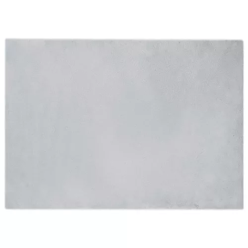  Mű Nyúl Szőr Szőnyeg Szürke 200 x 280 cm Poliészter