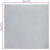  Mű Nyúl Szőr Szőnyeg Szürke 120 x 120 cm Poliészter