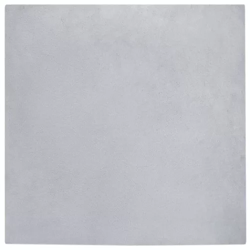  Mű Nyúl Szőr Szőnyeg Szürke 240 x 240 cm Poliészter