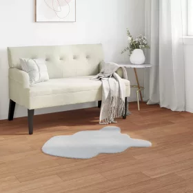    Mű Nyúl Szőr Szőnyeg Olite Szürke 50 x 80 cm Poliészter