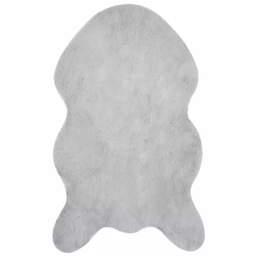  Mű Nyúl Szőr Szőnyeg Olite Szürke 50 x 80 cm Poliészter