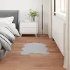  Mű Nyúl Szőr Szőnyeg Olite Szürke 60 x 90 cm Poliészter