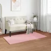  Mű Nyúl Szőr Szőnyeg Olite Rózsaszín 60 x 110 cm Poliészter
