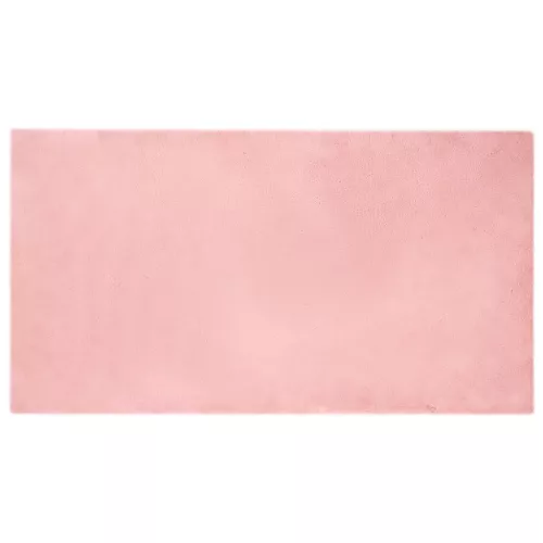  Mű Nyúl Szőr Szőnyeg Olite Rózsaszín 60 x 110 cm Poliészter