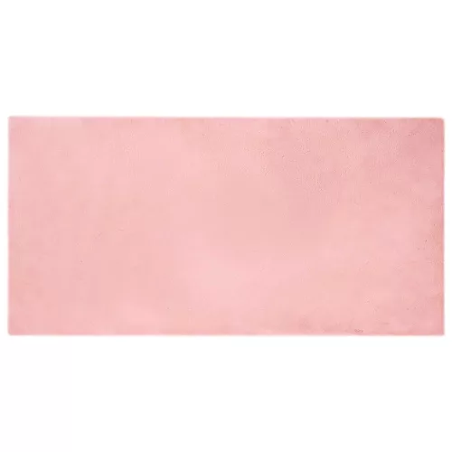  Mű Nyúl Szőr Szőnyeg Olite Rózsaszín 100 x 200 cm Poliészter
