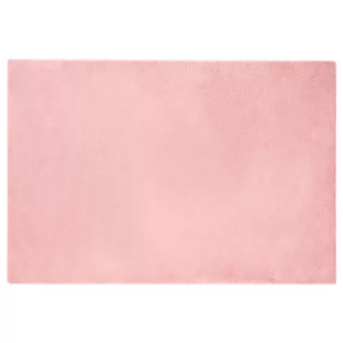  Mű Nyúl Szőr Szőnyeg Rózsaszín 120 x 170 cm Poliészter