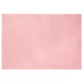   Mű Nyúl Szőr Szőnyeg Rózsaszín 140 x 200 cm Poliészter