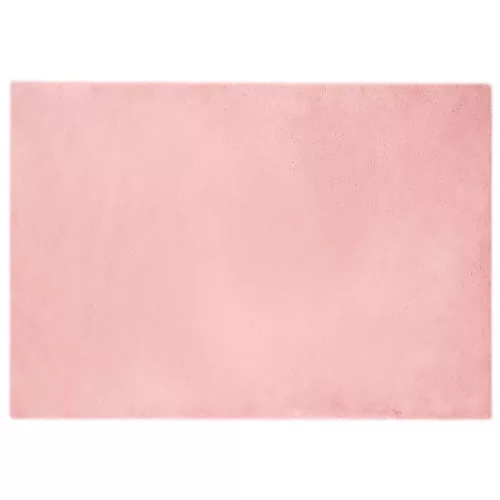  Mű Nyúl Szőr Szőnyeg Olite Rózsaszín 160 x 230 cm Poliészter
