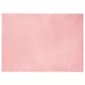    Mű Nyúl Szőr Szőnyeg Rózsaszín 240 x 340 cm Poliészter
