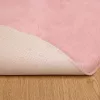  Mű Nyúl Szőr Szőnyeg Olite Rózsaszín Ø 80 cm Poliészter