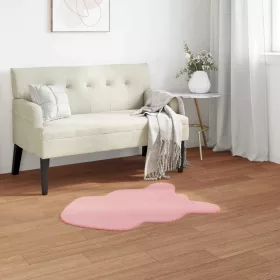    Mű Nyúl Szőr Szőnyeg Olite Rózsaszín 60 x 90 cm Poliészter