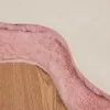  Mű Nyúl Szőr Szőnyeg Olite Rózsaszín 80 x 120 cm Poliészter