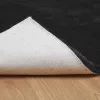  Mű Nyúl Szőr Szőnyeg Olite Fekete 100 x 200 cm Poliészter
