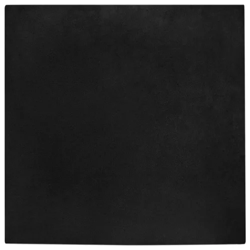  Mű Nyúl Szőr Szőnyeg Fekete 160 x 160 cm Poliészter