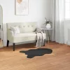  Mű Nyúl Szőr Szőnyeg Olite Fekete 80 x 120 cm Poliészter