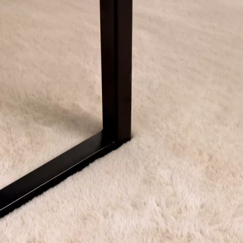  Mű Nyúl Szőr Szőnyeg Olite Tópszínű 100 x 200 cm Poliészter