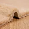  Mű Nyúl Szőr Szőnyeg Tópszínű 140 x 200 cm Poliészter