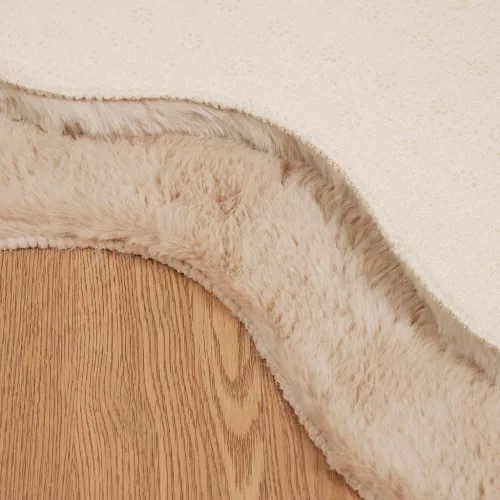  Mű Nyúl Szőr Szőnyeg Olite Tópszínű 80 x 120 cm Poliészter