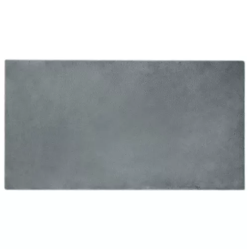  Mű Nyúl Szőr Szőnyeg Antracit 80 x 150 cm Poliészter